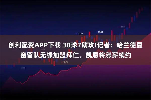 创利配资APP下载 30球7助攻!记者：哈兰德夏窗留队无缘加盟拜仁，凯恩将涨薪续约